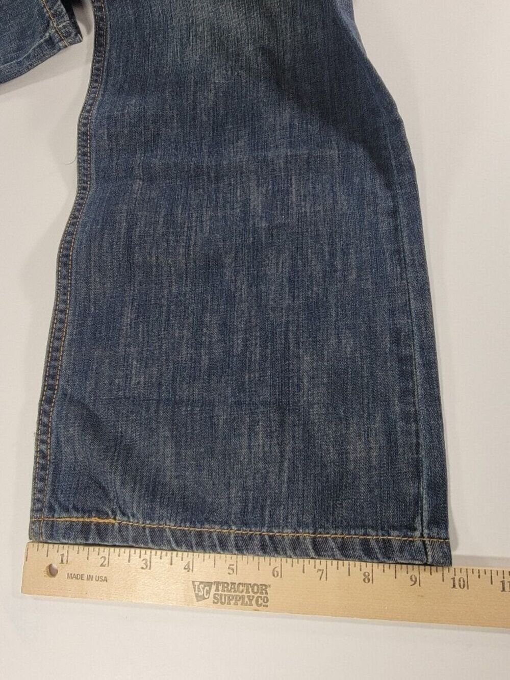NEW Men's Levi's 527 Slim Bootcut Jeans 38x32 Blue Medium Wash 100% Cotton NWT - Picture 9 of 12